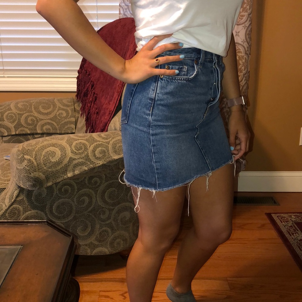 H&M denim skirt SIZE: 2